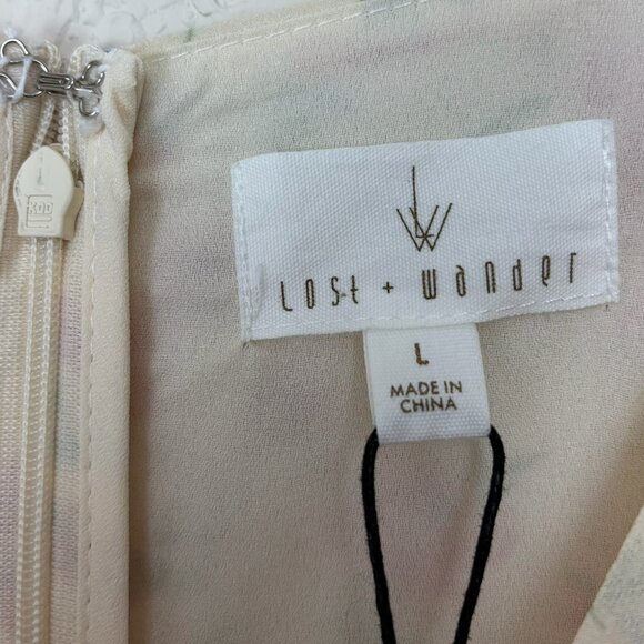 LOST + WANDER Love in Bloom Long Sleeve Floral Maxi Dresss - Picture 8 of 14